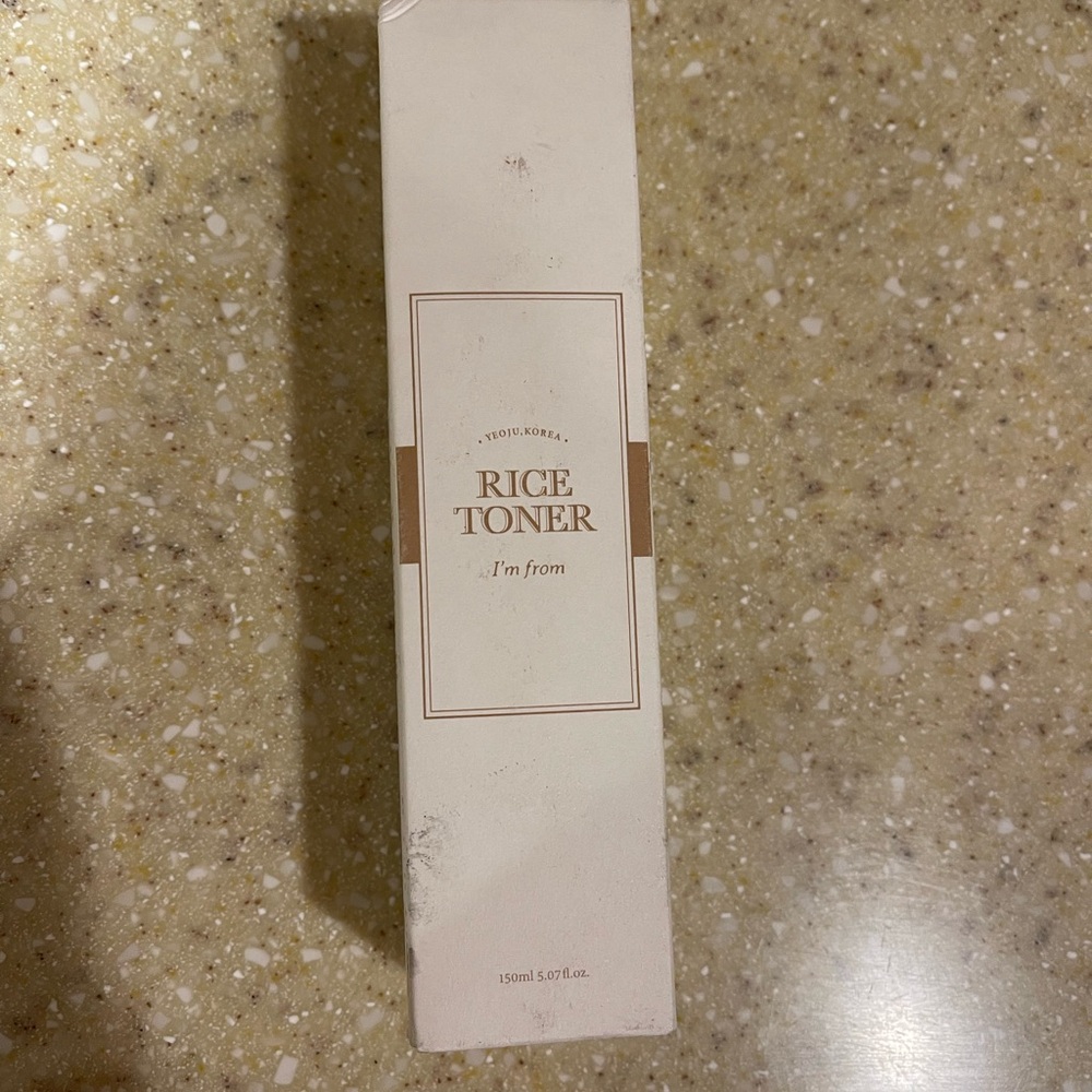 I’m From rice toner NIB